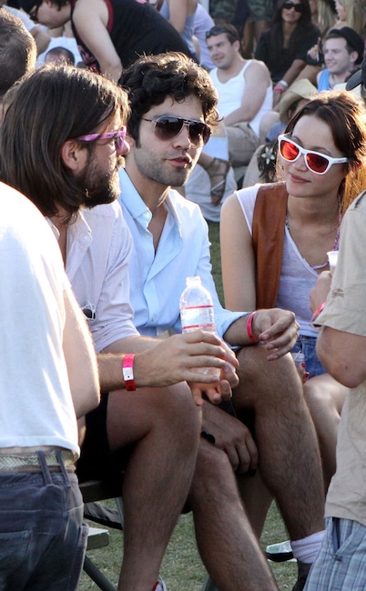 Peaches Geldof, Adrian Grenier, Agyness Deyn, Coachella 2009